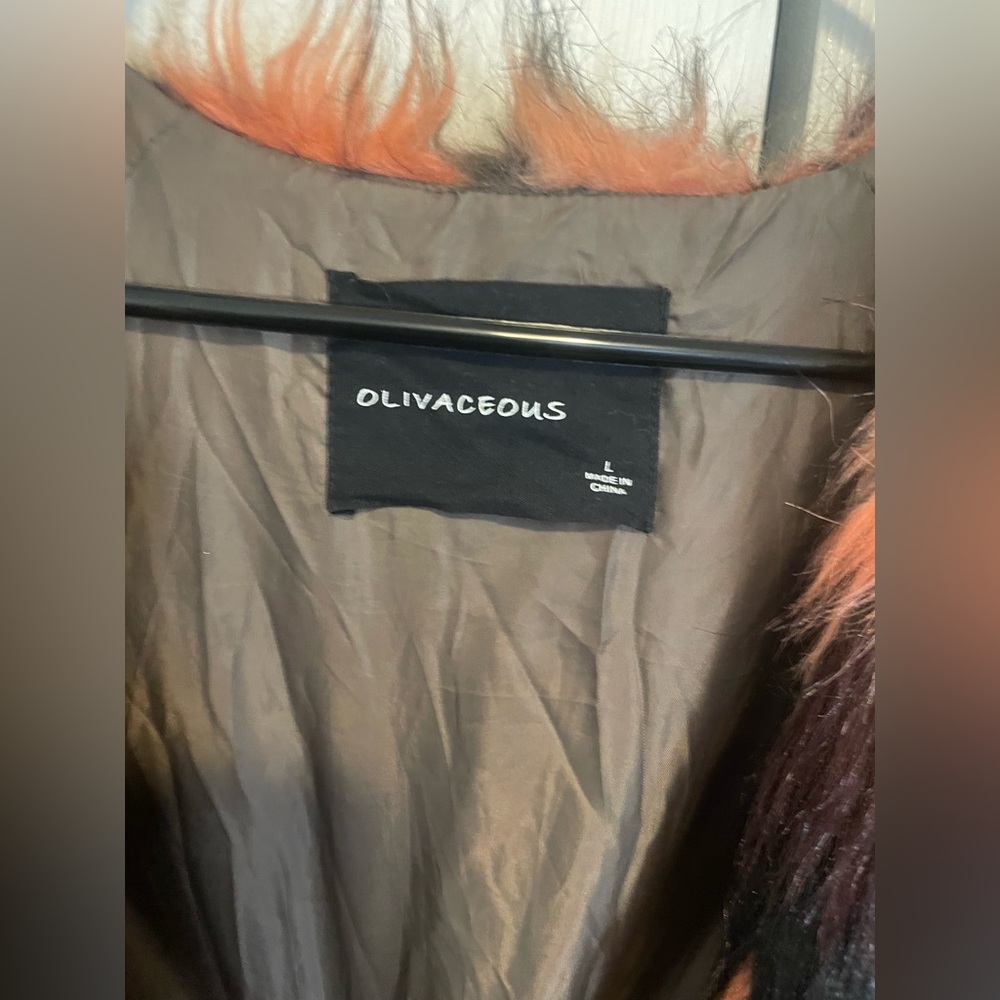 Olivaceous Multicolor Teddy Jacket - image 2